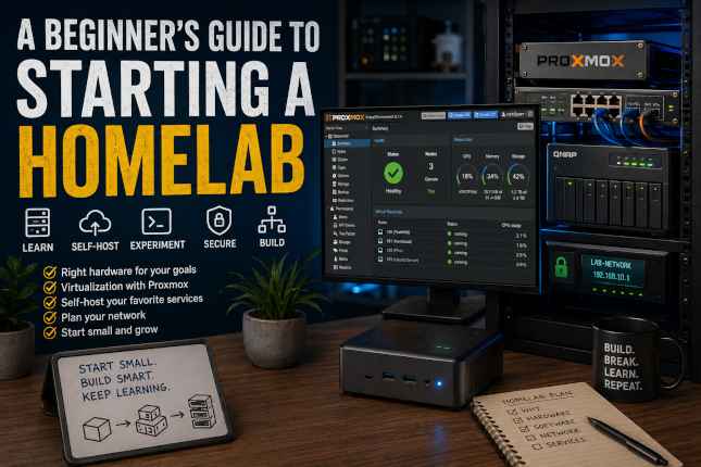 A Beginner's Guide to Starting a Homelab